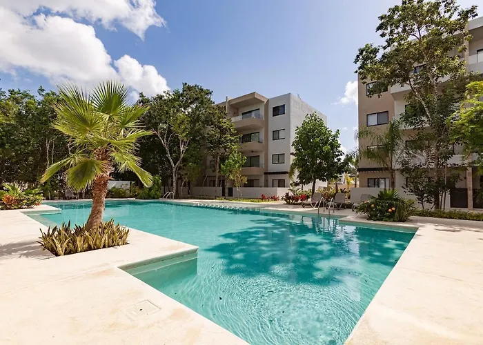 Casa de férias New Selva Condo12min To Beach,gym,pool,playground Playa del Carmen